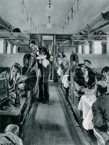 Radio en el tren de W.R.S. Stott