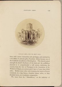 Abadía de Fountains; desde la Casa del Abad