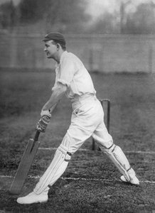 Sr. PF Warner, jugador de críquet de Middlesex e Inglaterra, c. 1899