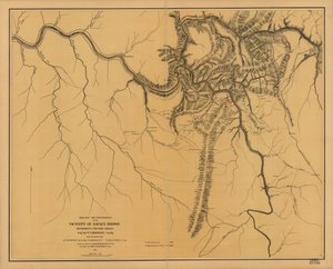 	Reconocimiento militar en los alrededores de Gauley Bridge, Departamento de Virginia Occidental, Brig. Gen. W. S. Rosecrans, comd