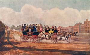 Los Coches de Oxford y Oposición, 1906 de W Flavell