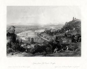Lyon, Francia, 1875 de W Floyd