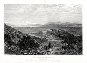 Las aguas de Merom, Palestina, 1887
