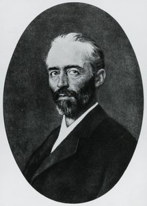 Retrato de Emil Theodor Kocher (1841-1917), médico suizo, Premio Nobel de Medicina en 1909 (grabado) de John Ward Dunsmore