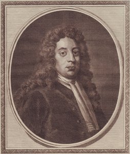 Retrato del almirante inglés George Byng de John Ward Dunsmore