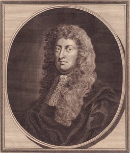 Retrato del político inglés William Russell, Lord Russell (1639-1683), grabado en cobre por John Goldar (1729-1795) después de una pintura de G Kneller de John Ward Dunsmore