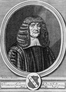 Retrato de Francis Glisson (1597-1677), físico, anatomista y médico británico de John Ward Dunsmore