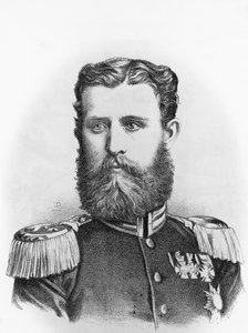 Retrato del Príncipe Leopoldo de Hohenzollern-Sigmaringen (1835-1905), candidato prusiano al trono español de John Ward Dunsmore