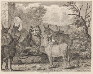 El león y el cachorro