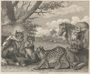 El león, la zorra y los gansos