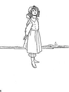 Y Karen estaba vestida muy ordenadamente de William Heath Robinson