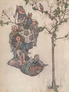 Entonces comenzó a cantar el ruiseñor, c1930 de William Heath Robinson