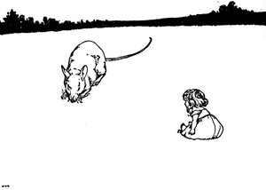 ¡Pobre cosita! Dijo el ratón de campo
