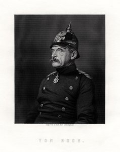 Albrecht Theodor Graf Emil von Roon, soldado y político prusiano, siglo XIX de W. Holl