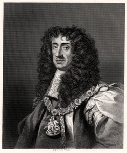 Carlos II, Rey de Gran Bretaña e Irlanda, siglo XIX de W. Holl