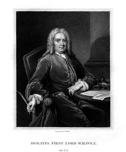 Horatio Walpole, 1er Barón Walpole de Wolterton, diplomático y político inglés, 1831 de W. Holl