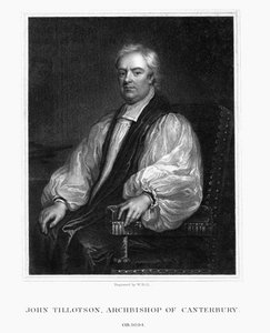 John Tillotson, Arzobispo de Canterbury, 1832 de W. Holl