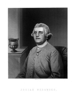 Josiah Wedgwood, industrial y alfarero inglés de W. Holl