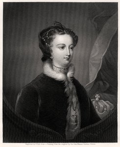 María Estuardo, Reina de los Escoceses, siglo XIX de W. Holl