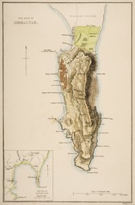 La Roca de Gibraltar de W Hughes