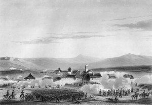 La batalla de Citate, durante la Guerra de Crimea, 1854-1857