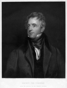 Fawcett, el Comediante, 1828 siglo XIX de W. J. Edwards