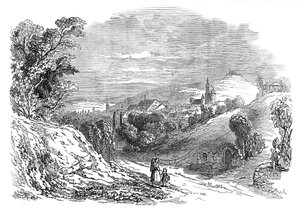 Coburg - del dibujo de Su Alteza Real el Príncipe Alberto de W. J. Linton