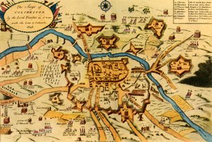 El Asedio de Colchester por las Fuerzas del Parlamento, 1648, 1944 de W Keymer