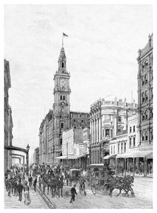 Calle Elizabeth, Melbourne, Victoria, Australia