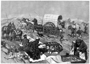 El ómnibus de las damas, Kashgar, Asia Central, 1875