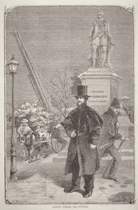 Policía de Londres de la década de 1850 de W. R. (after) Woods
