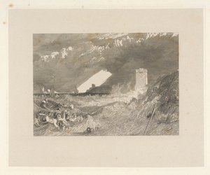 Entrada al puerto de Fowey, Cornualles de W. R. Smith