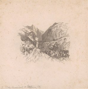 Aníbal pasando los Alpes (viñetas)