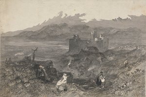 Castillo de Harlech, norte de Gales