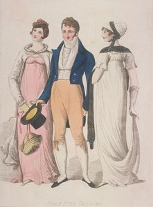 Vestidos a medio llenar, c1810 de W Read