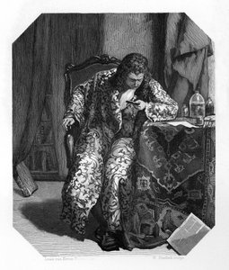 Antoni van Leeuwenhoek, científico holandés del siglo XVII y pionero de la microscopía, c. 1870