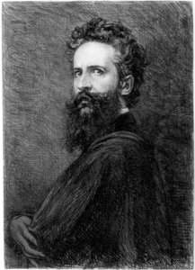 Hans Makart, artista austriaco, c1880-1882 de W. Unger