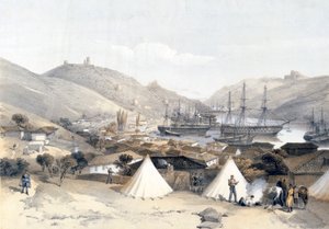 Balaklava mirando hacia el mar, 1855