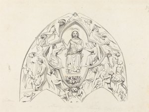 Juicio Final, Catedral de Lincoln de W. Walton after John Flaxman