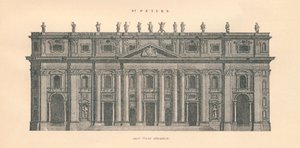 San Pedro - elevación frontal este, 1889