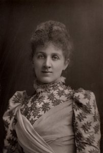 "Liza Lehmann (Elizabetta Nina Mary Frederika Lehmann - 1862-1918) soprano y compositora inglesa. (woodburytype) de W. and D. (after) Downey