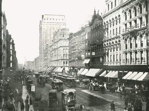 State Street, Chicago, EE.UU., 1895 de W and S Ltd