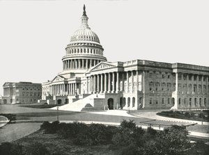 El Capitolio, Washington DC, EE.UU., 1895 de W and S Ltd