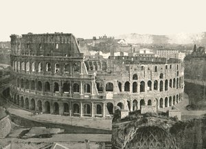 El Coliseo, Roma, Italia, 1895