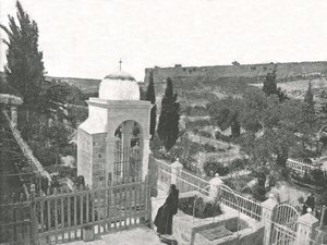El Jardín de Getsemaní, Jerusalén, Palestina, 1895 de W and S Ltd