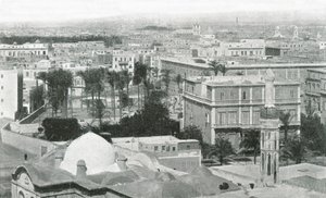 Vista de la ciudad de Alejandría, Egipto, 1895 de W and S Ltd
