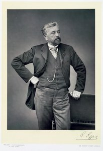 Alexandre Gustave Eiffel, ingeniero francés, finales del siglo XIX de Walery