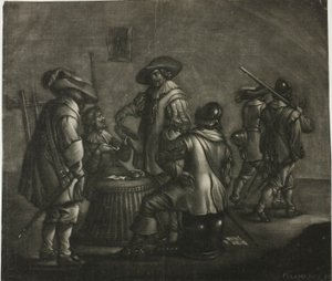 Grupo de seis soldados