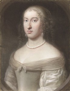 Retrato de María Teresa de España 1638-1683, Reina consorte de Francia y Navarra, 1660