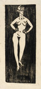 (Desnudo de pie) de Walt Kuhn